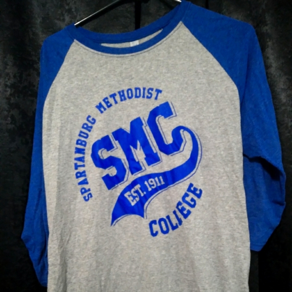 Spartanburg Methodist College Baseball Tee